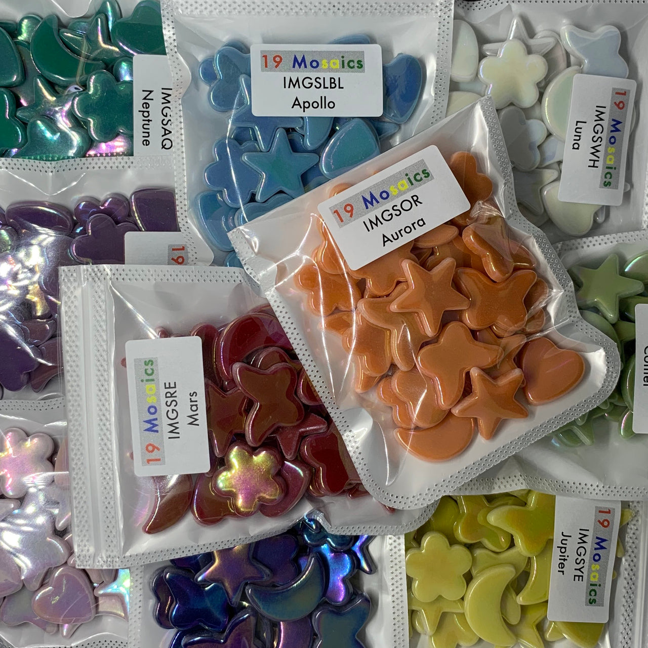 Glass Shape Packs – 19 Mosaics