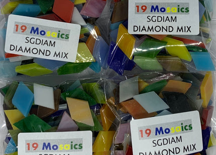 Stained Glass Diamond Mix
