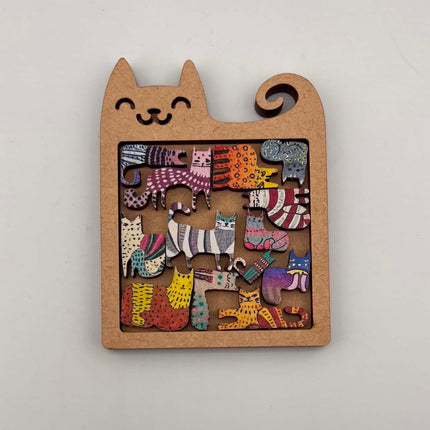 3D Jigsaw Cat Game