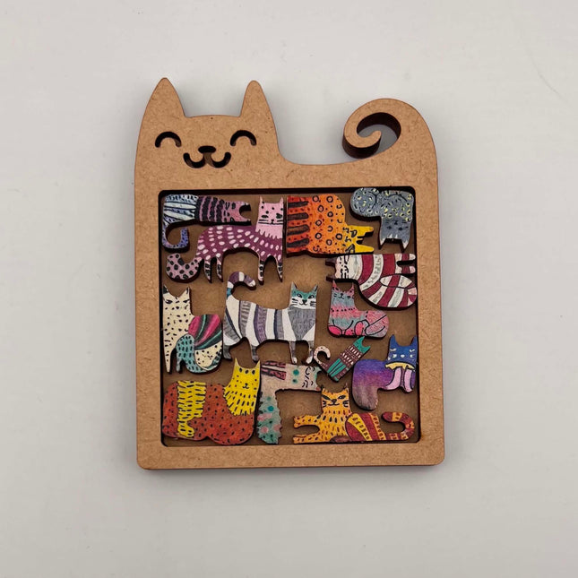 3D Jigsaw Cat Game