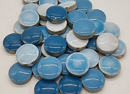 Blue Ceramic Discs