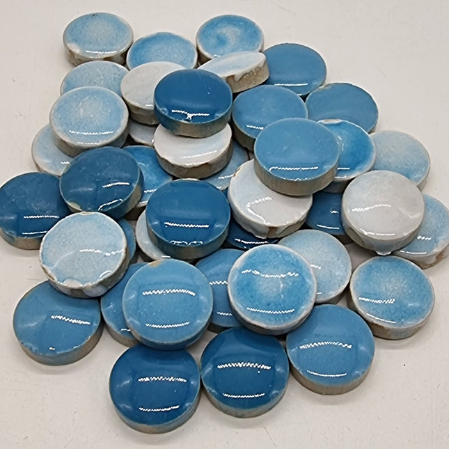 Blue Ceramic Discs