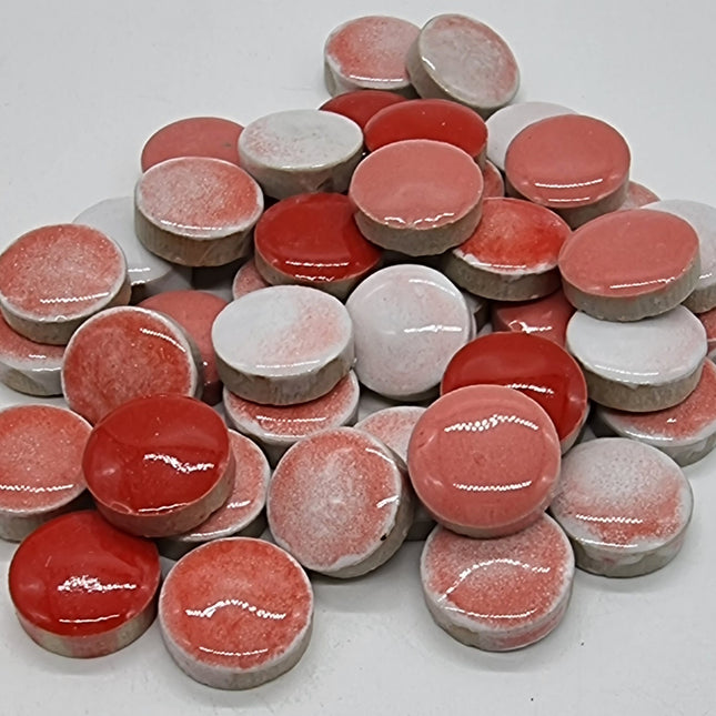 Red Ceramic Discs