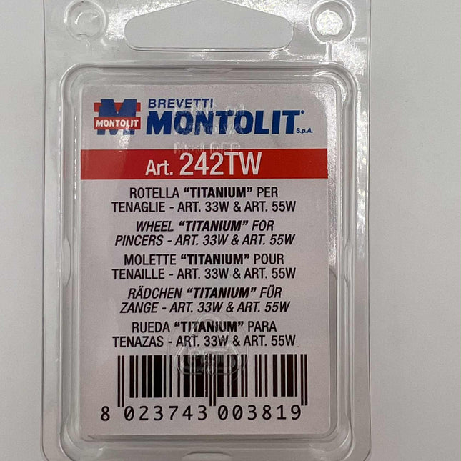 Montolit Spare Wheel & Screw