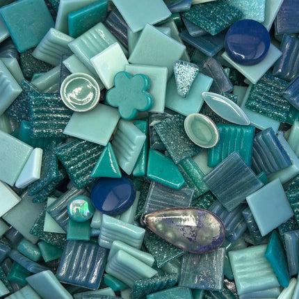 200g Teal Mix