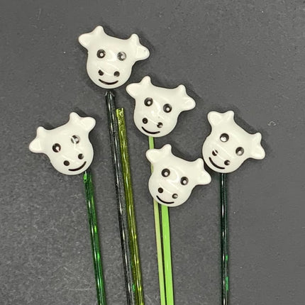 Cow Face Beads