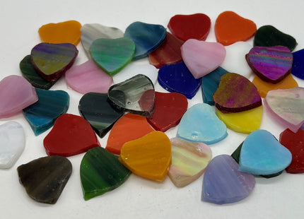 Stained Glass Hearts