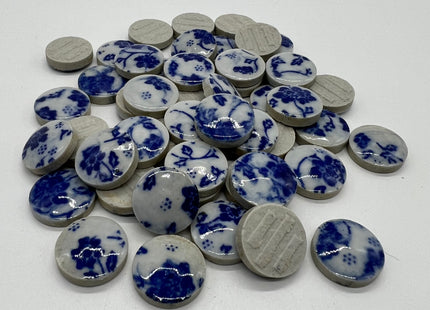 Blue white rounds