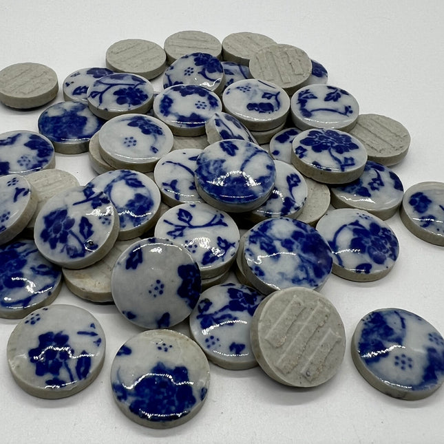 Blue white rounds