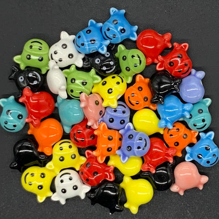 Cow Face Beads