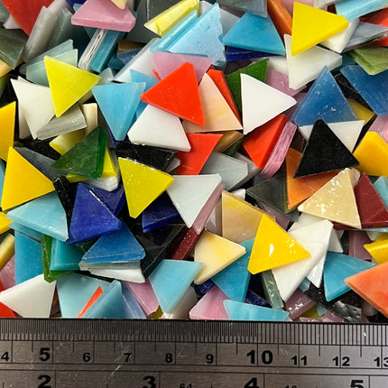 Stained Glass Triangle Mix