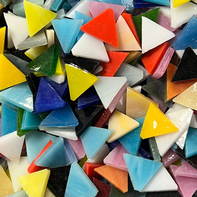 Stained Glass Triangle Mix