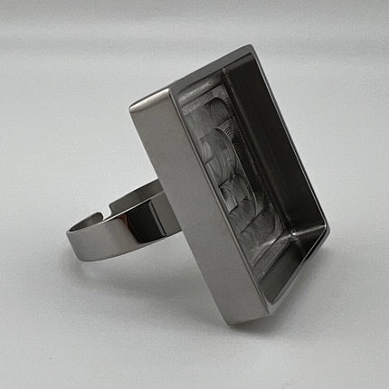 Square Blank Ring