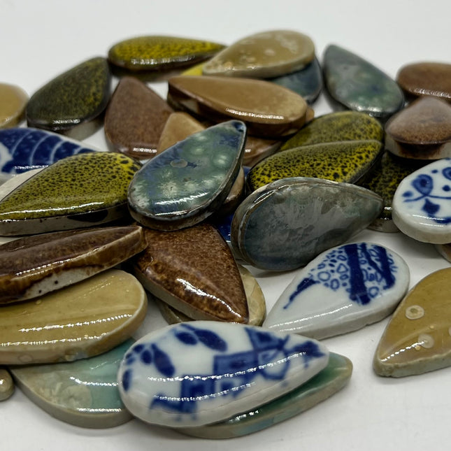 Ceramic Teardrops