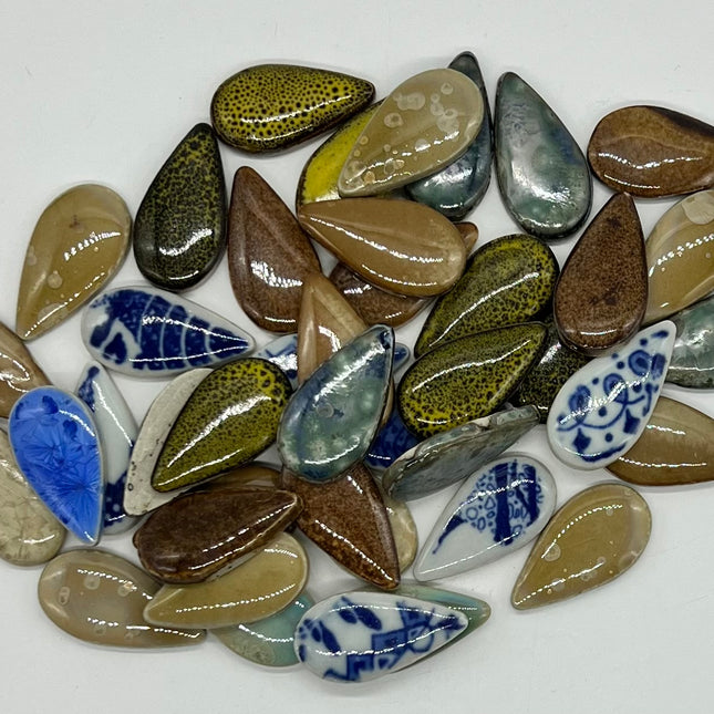 Ceramic Teardrops