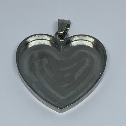 L Heart Pendant