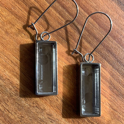 Double Rectangle Earrings