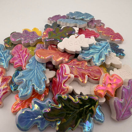 Iridescent Festive Leaves