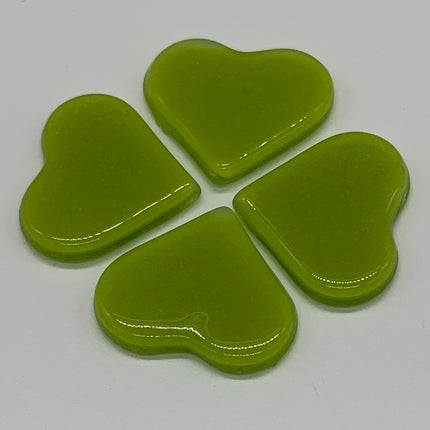 Light Green Hearts