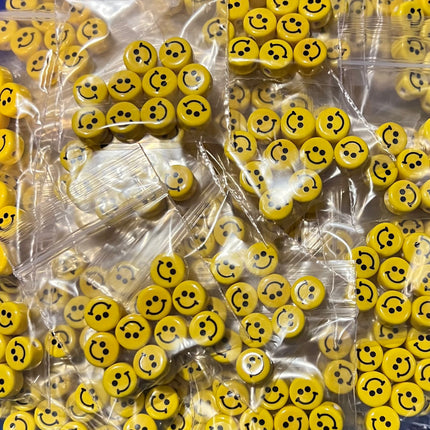 Medium Smiley Face Beads