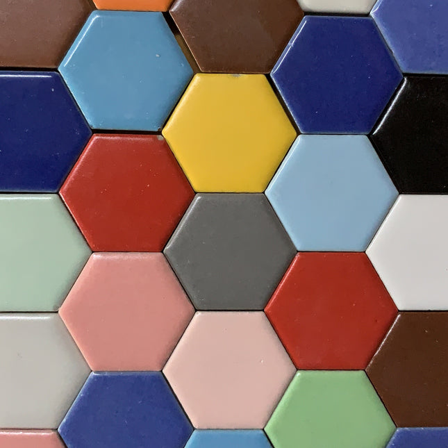 Mixed Ceramic Hexagon