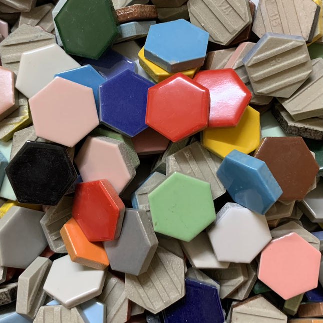 Mixed Ceramic Hexagon