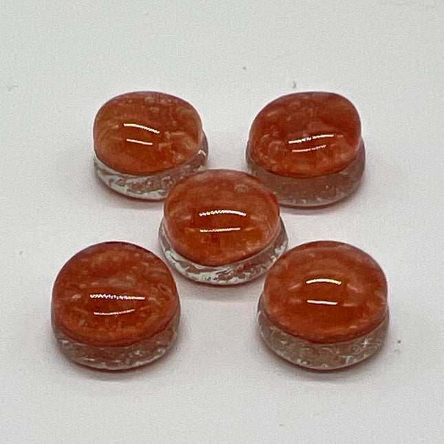 Orange Bubble Dots