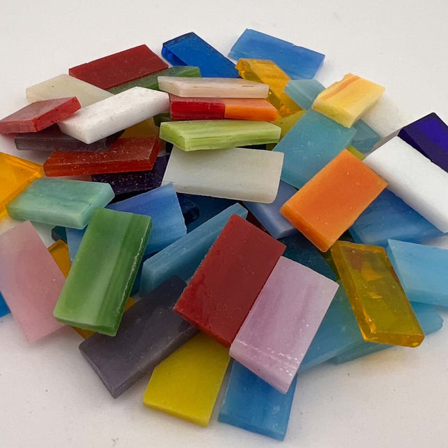 Stained Glass Rectangle Mix