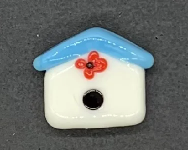 Blue Birdhouse