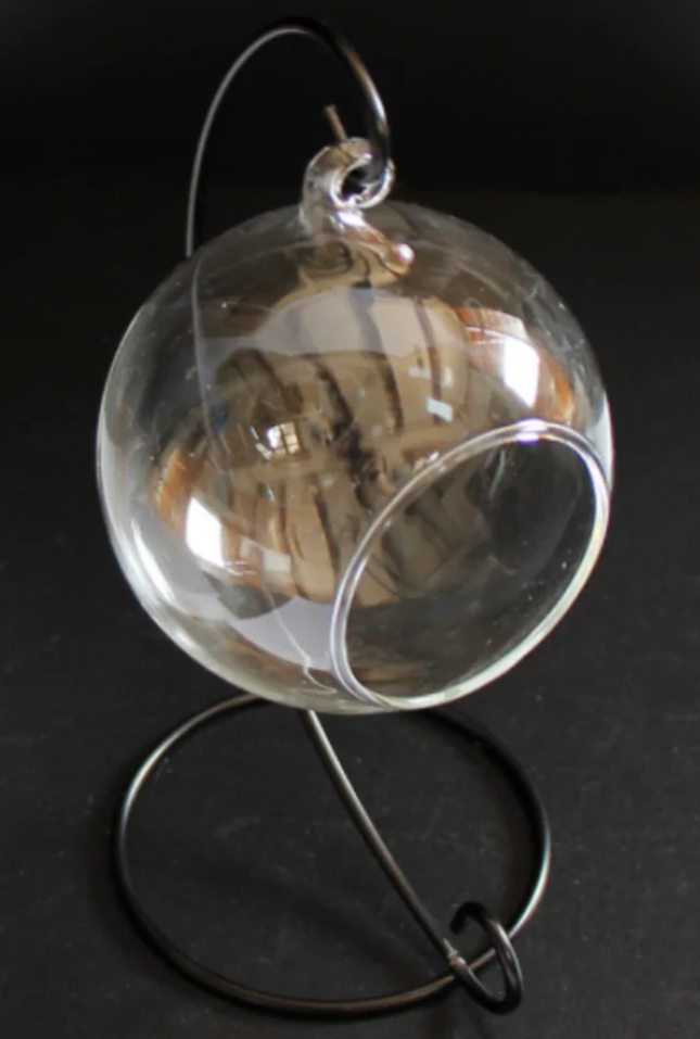 DIY Glass Hanging Orb
