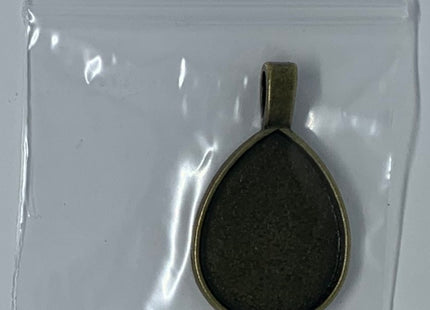 Bronze Teardrop Pendant