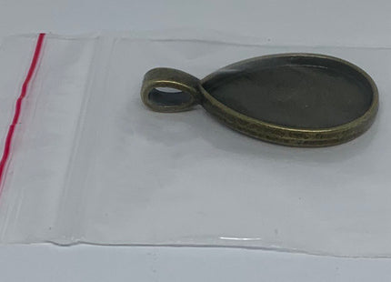 Bronze Teardrop Pendant