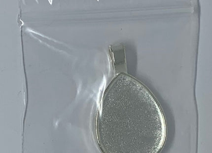 Silver Teardrop Pendant
