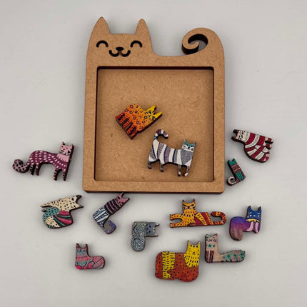 3D Jigsaw Cat Game